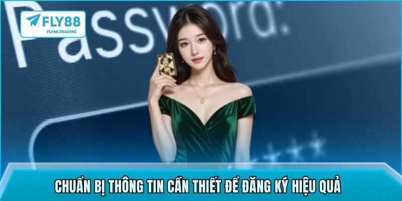 Chuẩn bị thông tin cần thiết để đăng ký hiệu quả