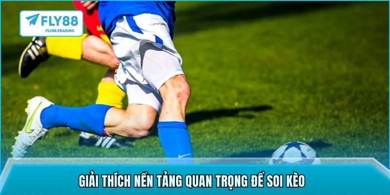 Giải thích nền tảng quan trọng để soi kèo