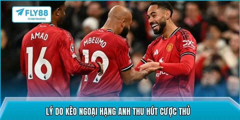 Lý do kèo ngoại hạng Anh thu hút cược thủ