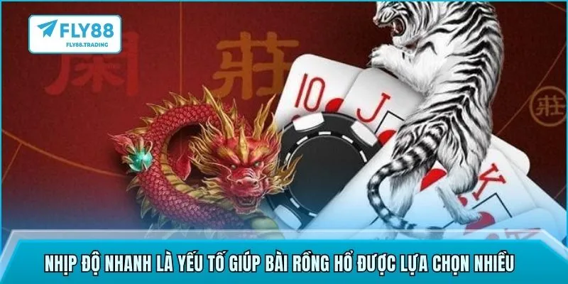 Nhịp độ nhanh là yếu tố giúp bài Rồng Hổ được lựa chọn nhiều