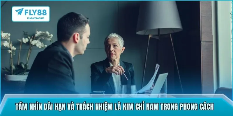Tầm nhìn dài hạn và trách nhiệm là kim chỉ nam trong phong cách